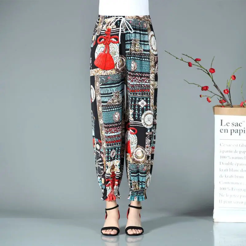 Loose Versatile Lantern Pants