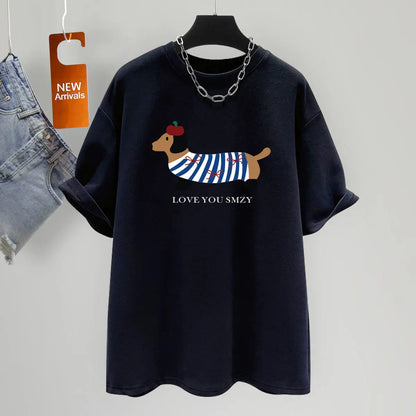 Dachshund Printed T-shirt