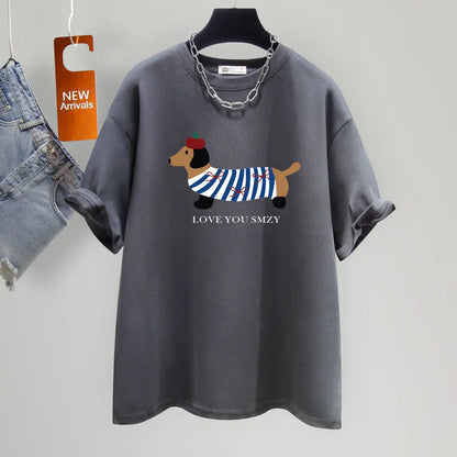 Dachshund Printed T-shirt