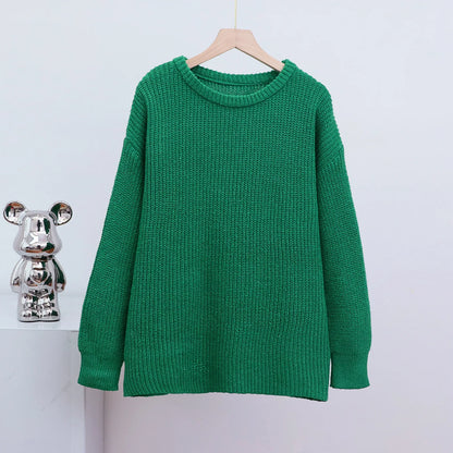 Casual O-neck Long Sleeve Sweater