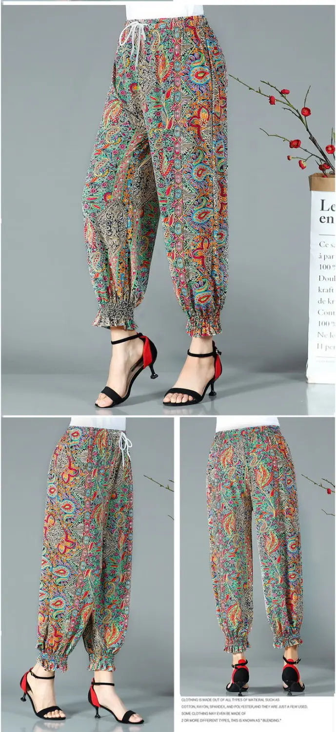 Loose Versatile Lantern Pants