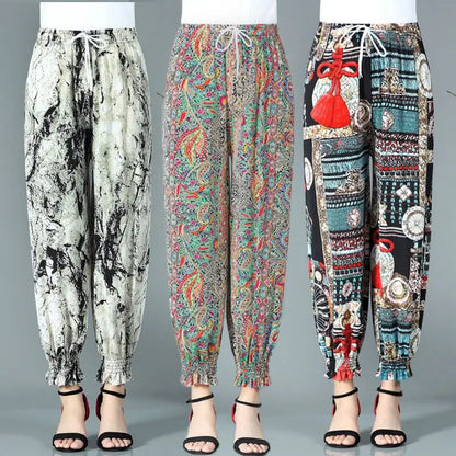 Loose Versatile Lantern Pants