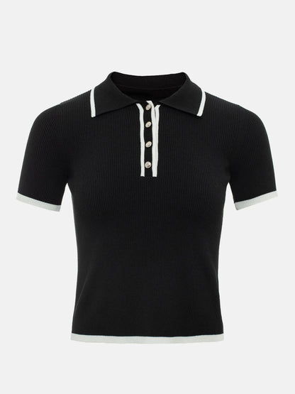 Short Sleeve Polo Pullover