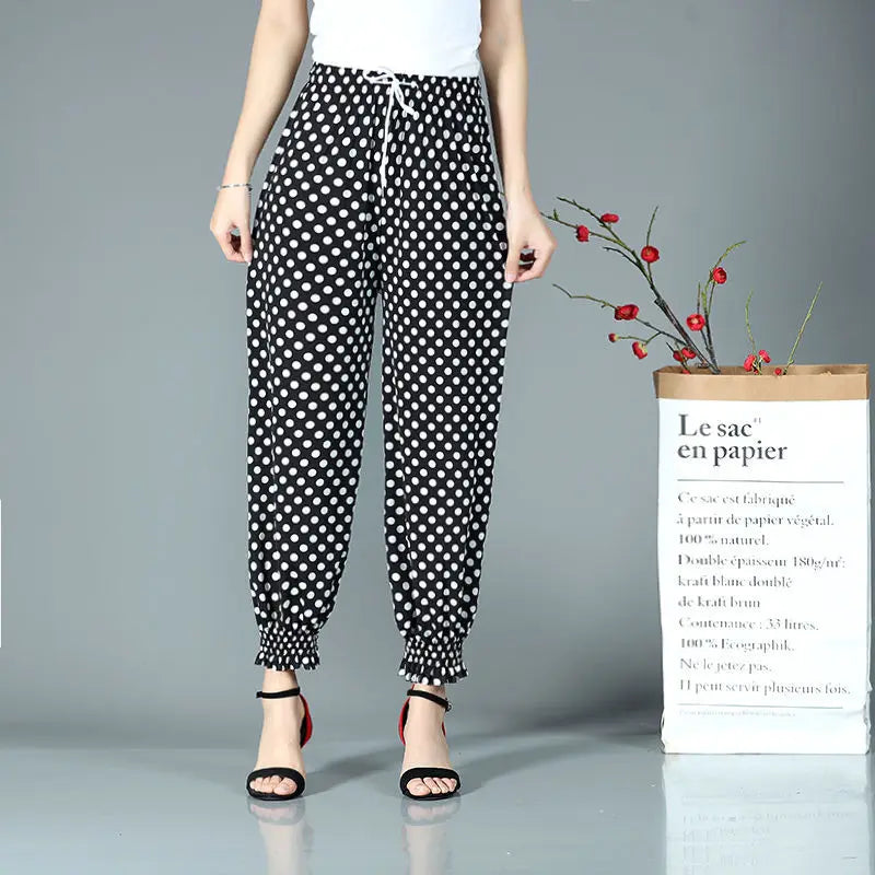 Loose Versatile Lantern Pants