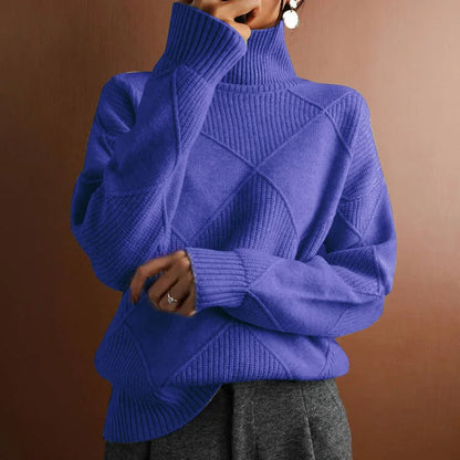 Solid Color Loose Knitted Sweater