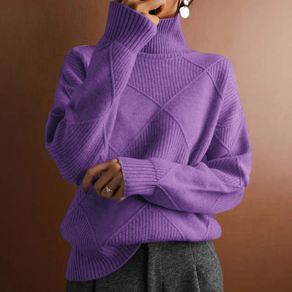 Solid Color Loose Knitted Sweater