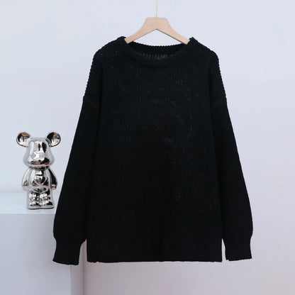 Casual O-neck Long Sleeve Sweater